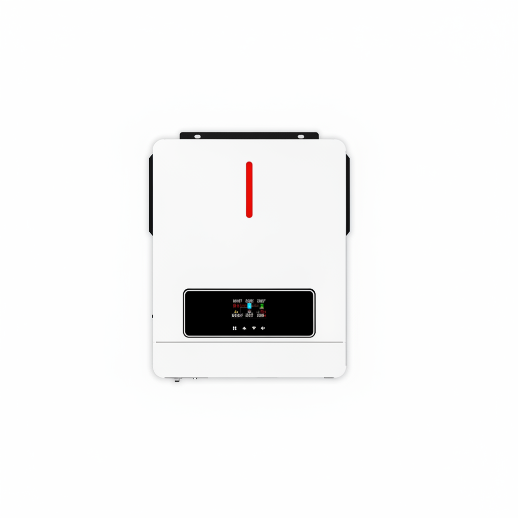 3600W Hybrid Solar Inverter 24VDC 120VAC Off-Grid On-Grid Inverter Pure Sine Wave 120A MPPT Solar Charge Controller