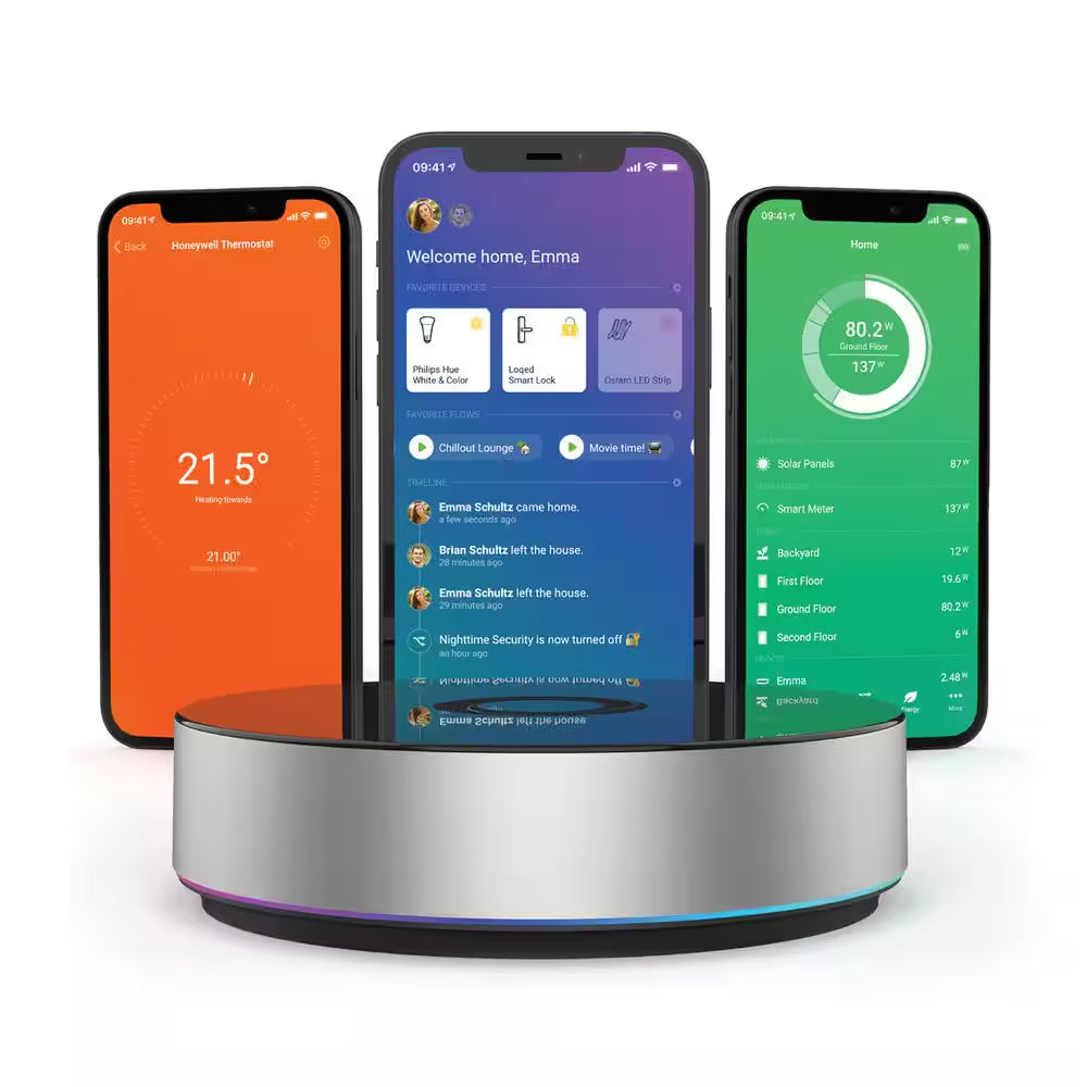 Bridge Universal Smart Home Hub in Black and Gray