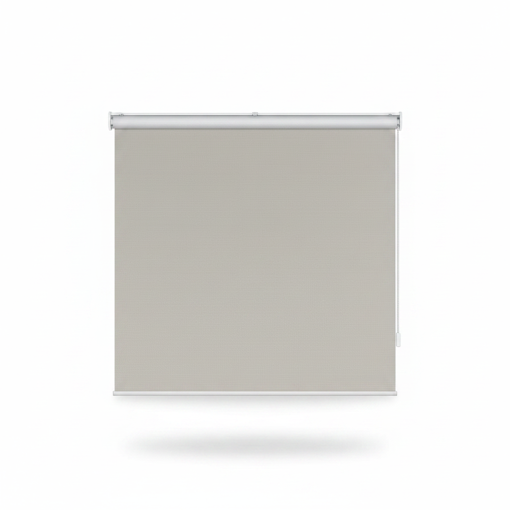 Motorized Blinds with Remote APP Control Blackout Roller Shades for Indoor Windows (Cross Texture White, 34" W X 72" H)