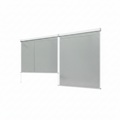 Motorized Outdoor Shades, Electric Retractable Patio Screens, 4X6 FT | Motorized Outdoor Blinds for Porch, Balcony, Smart outside Window Shade with Remote & App Control, Waterproof, 3% Openness