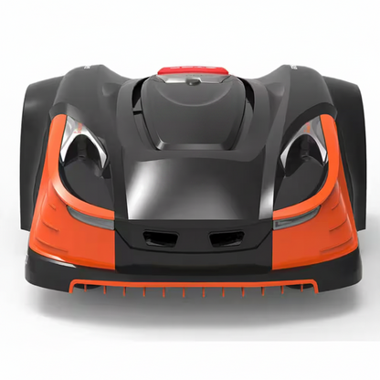 28-Volt 8 In. Cutting Width Robot Lawn Mower Revola X4E Mower, Brushless Wheel Motors, Cloudhawk App and Wifi Control